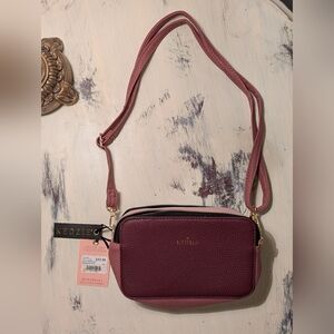 Kedzie Wine Modernist small purse/crossbody